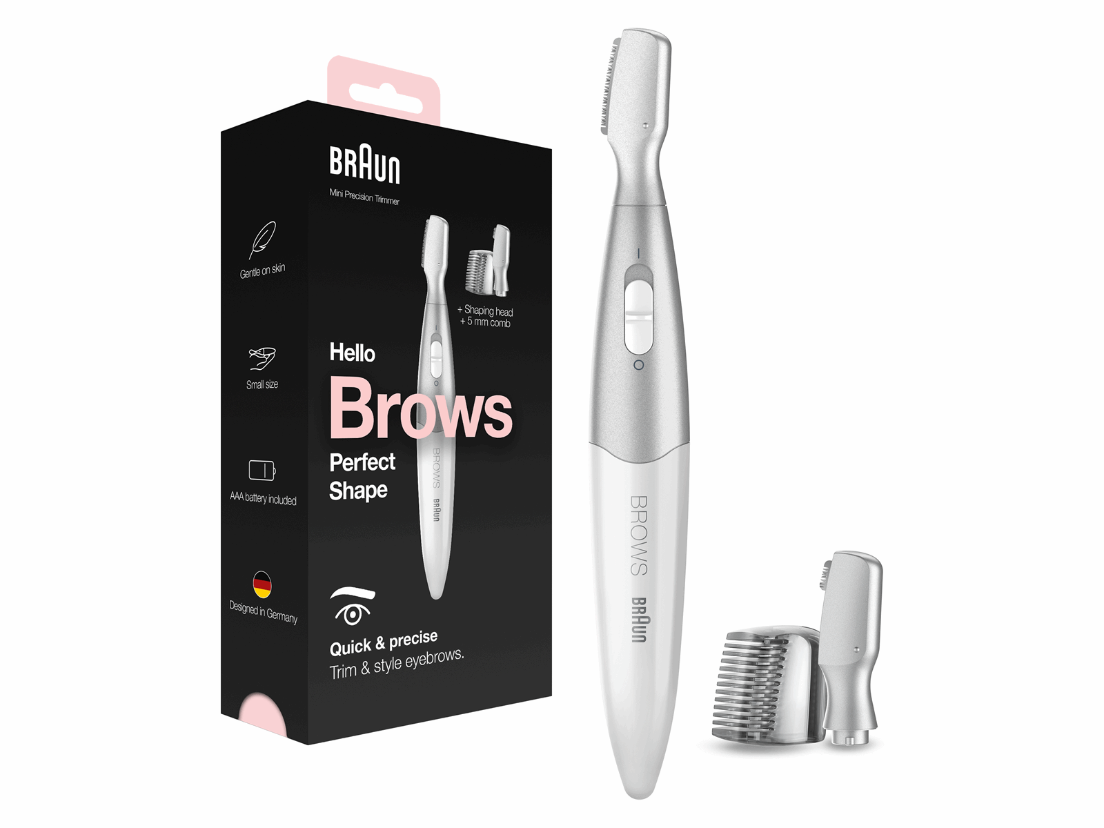 Braun Augenbrauentrimmer Silk-épil FG 1106 Braun Augenbrauentrimmer Silk-épil FG 1106